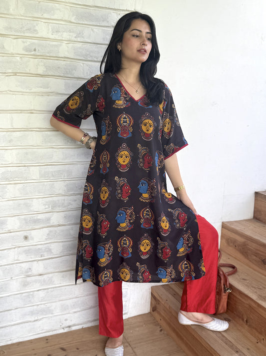KALAMKARI HAND-BOLCK PRINT SET