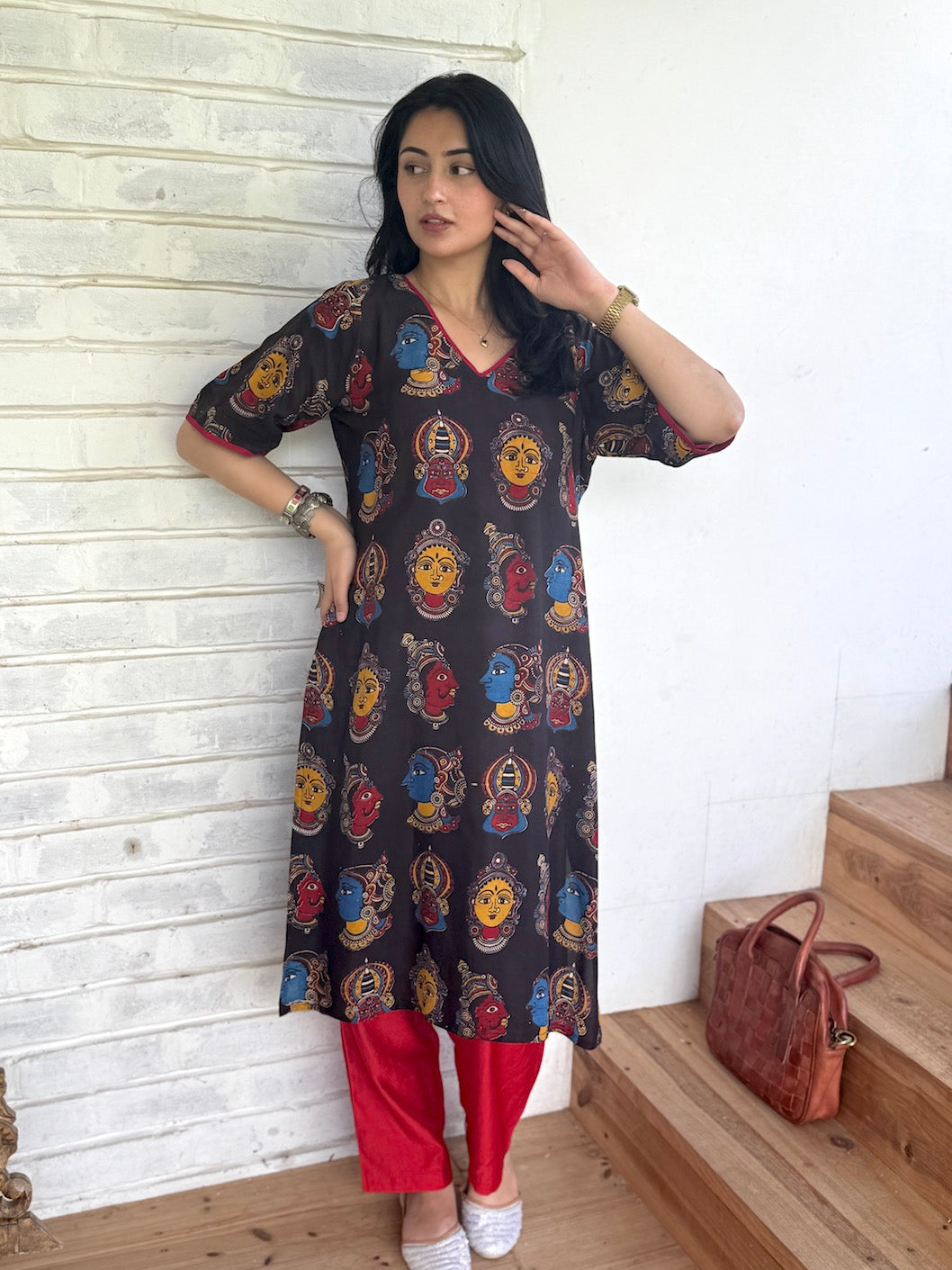 KALAMKARI HAND-BOLCK PRINT SET