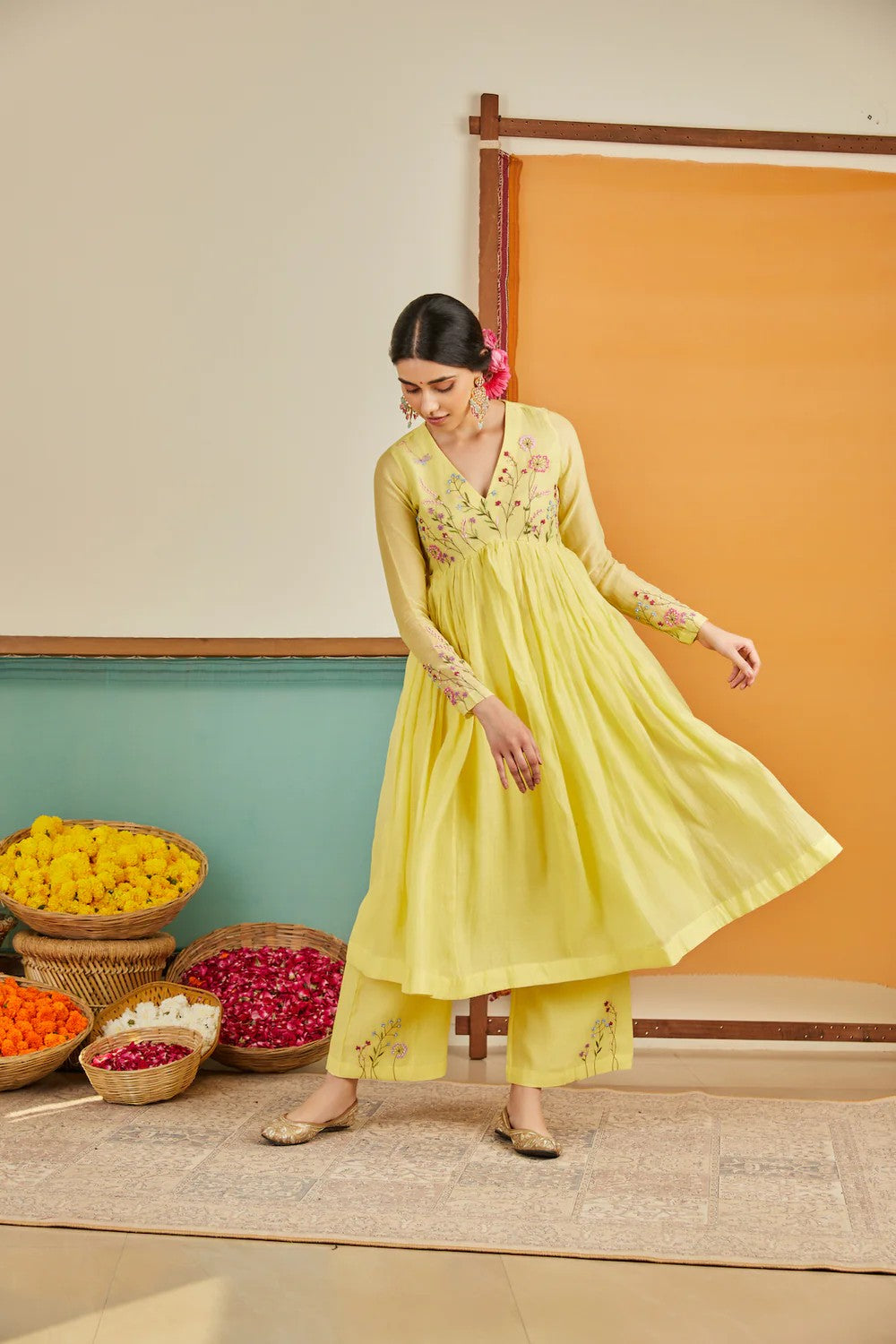 ZOHRA MUL-COTTON KURTA SET