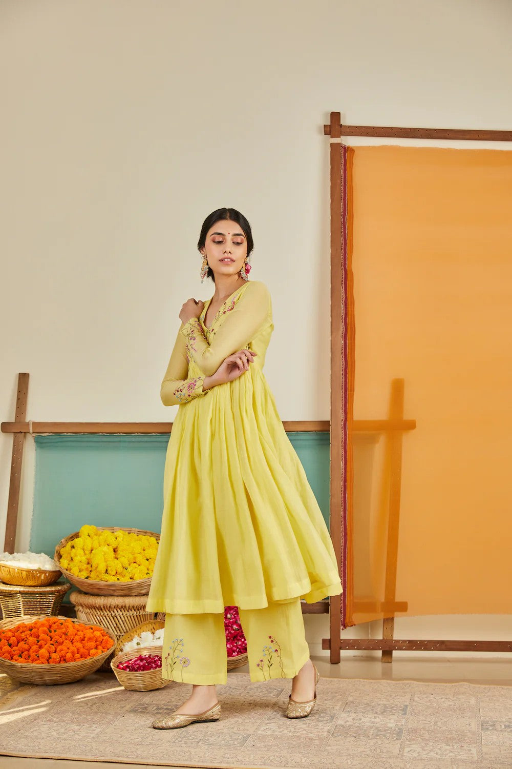 ZOHRA MUL-COTTON KURTA SET
