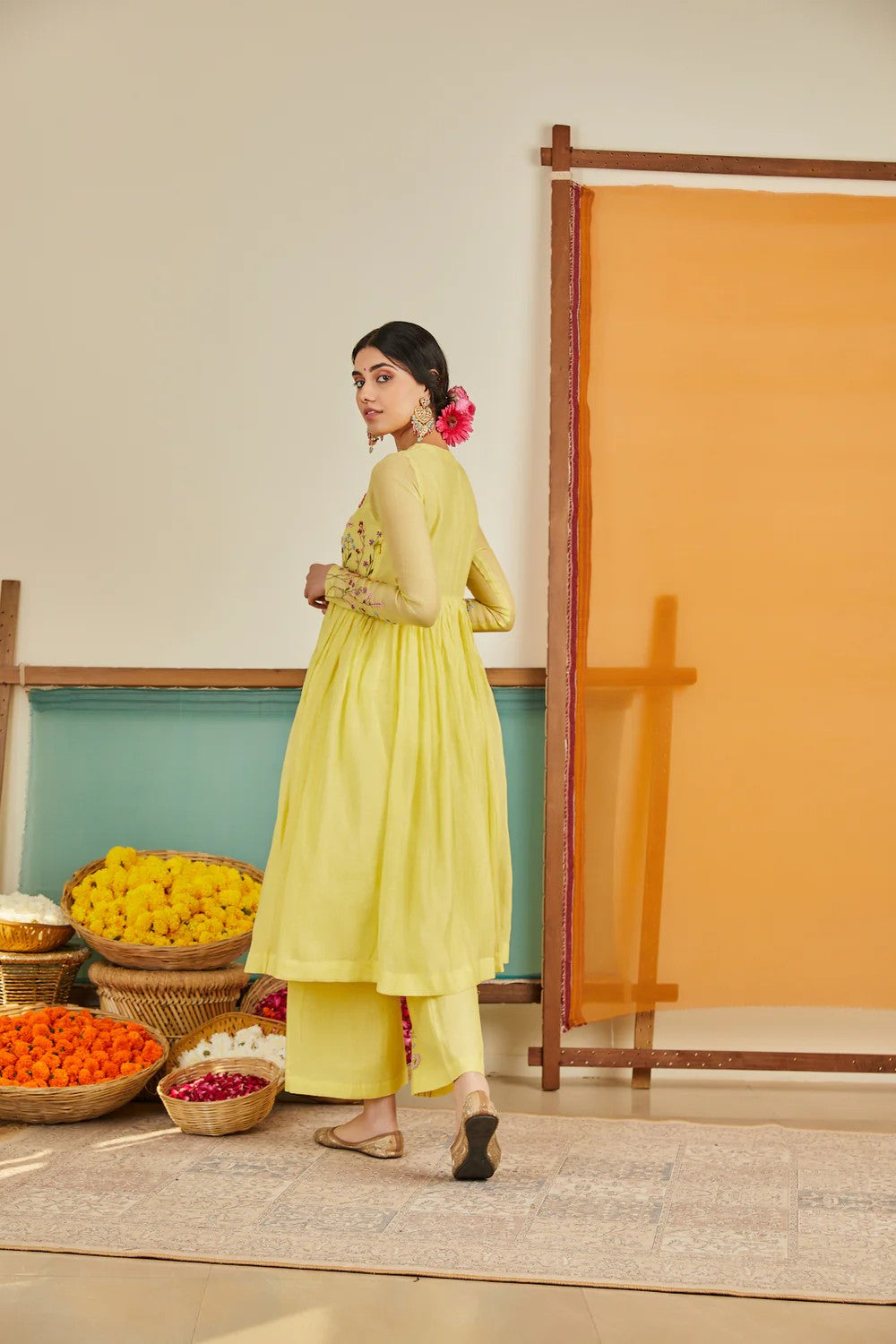 ZOHRA MUL-COTTON KURTA SET