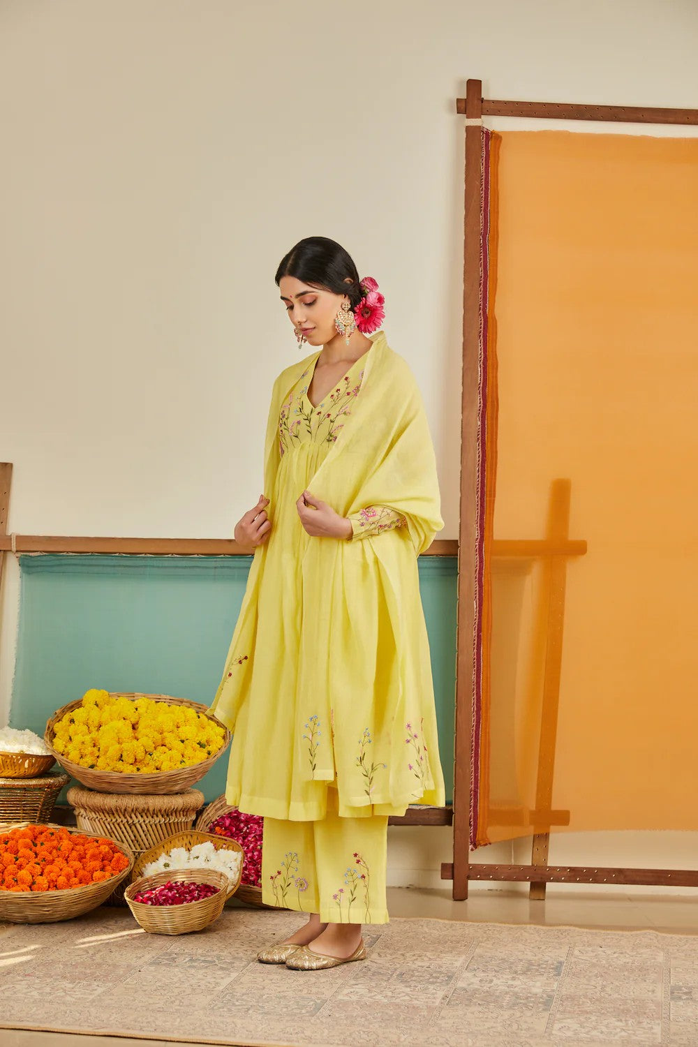 ZOHRA MUL-COTTON KURTA SET