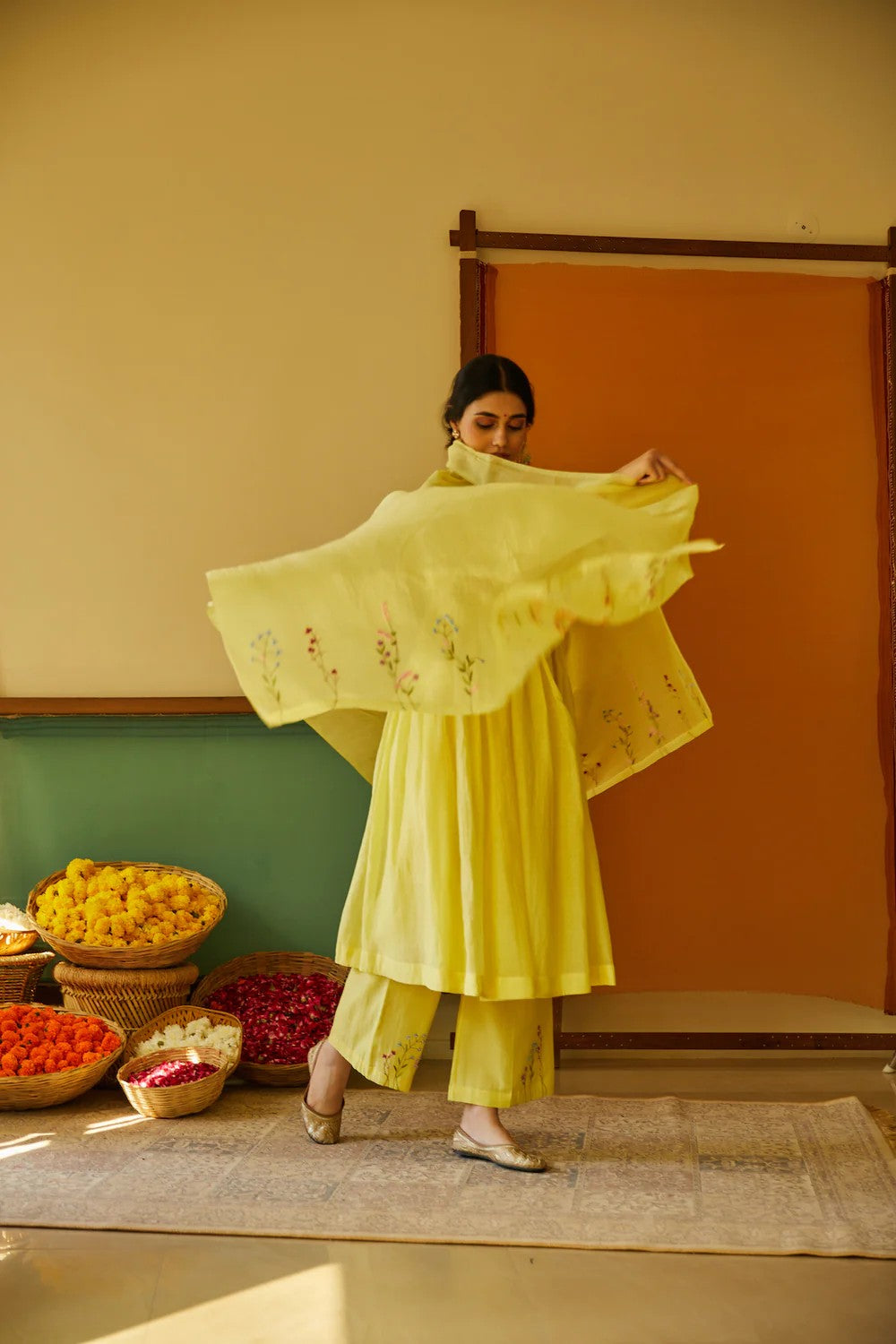 ZOHRA MUL-COTTON KURTA SET