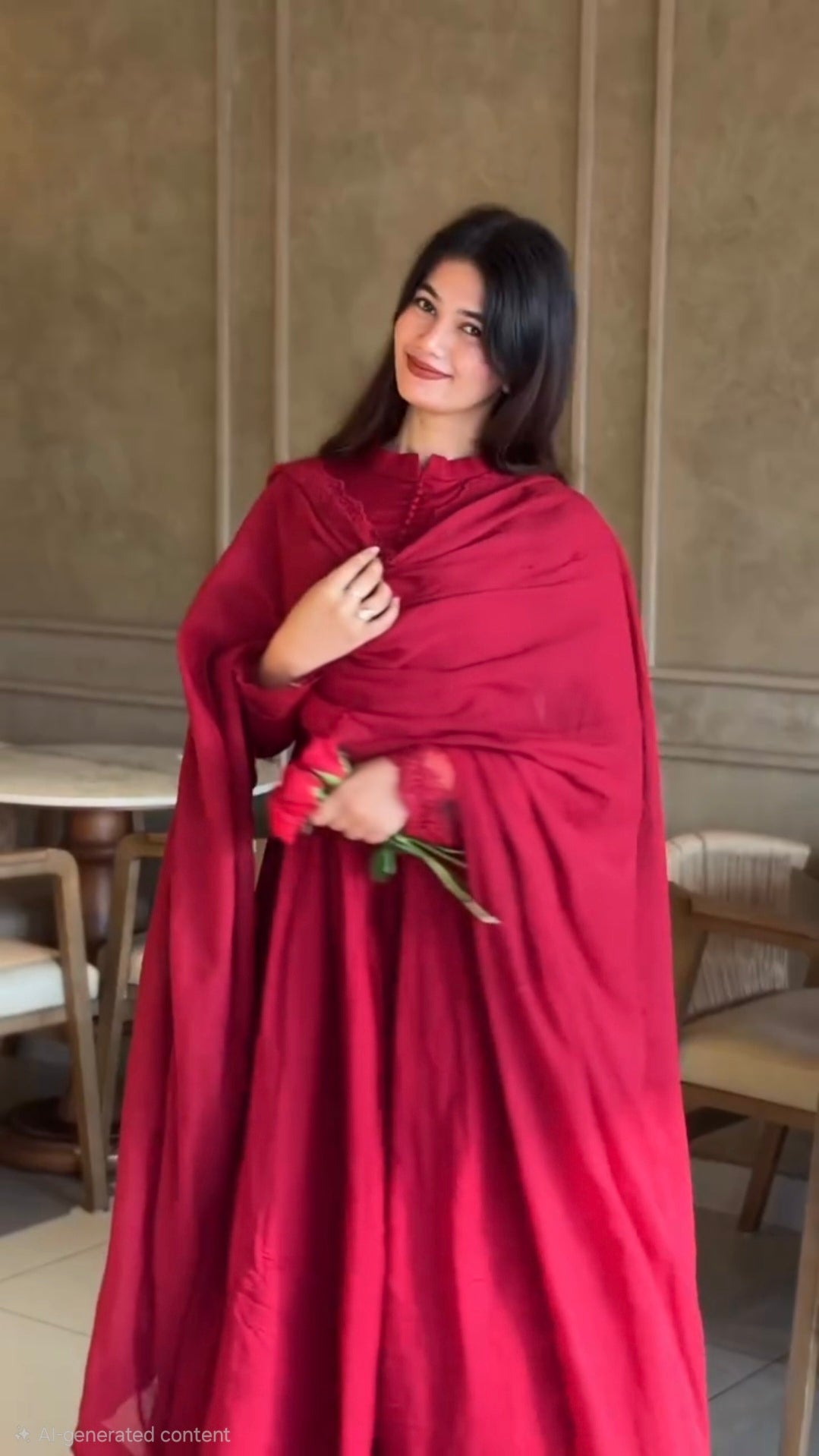 Dahlia Anarkali Set