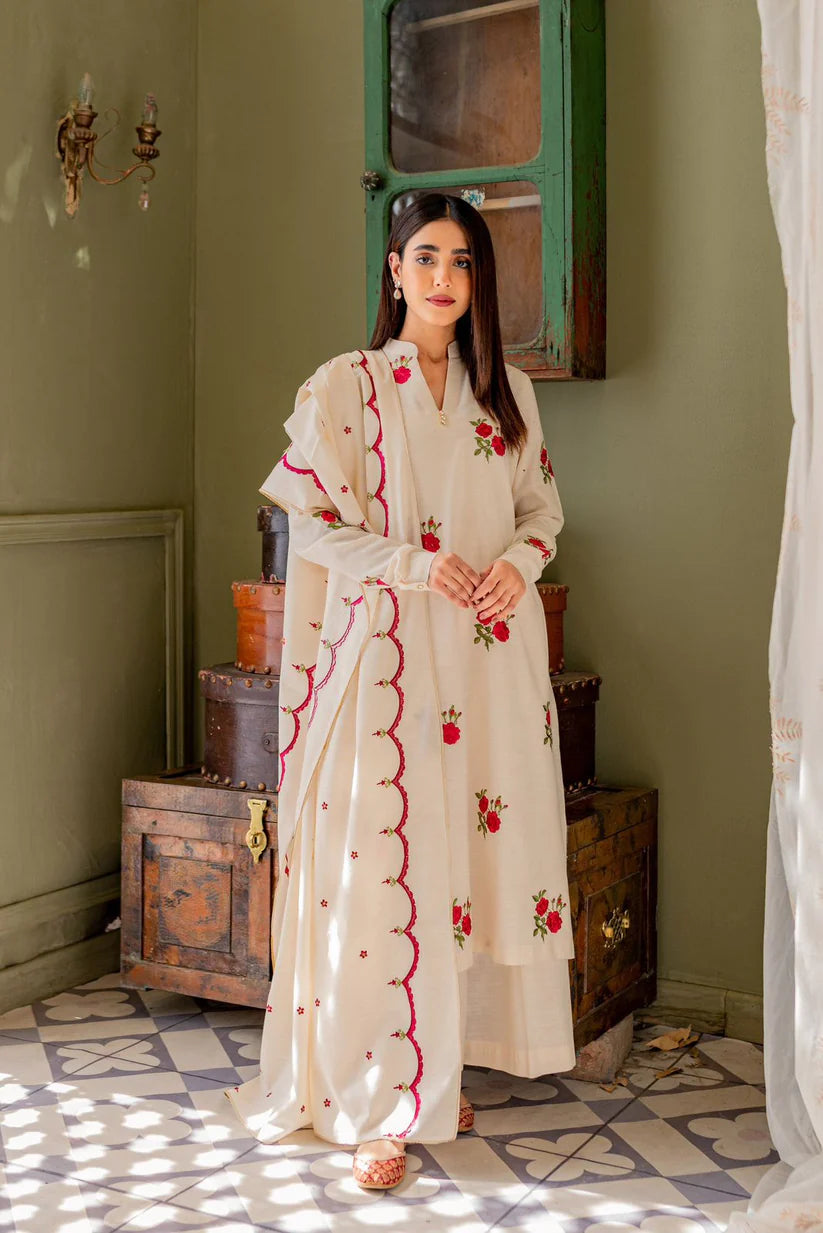 BEAUTIFUL HAND BLOCK PRINT SUIT WITH STATE PLAZZO AND DUPATTA