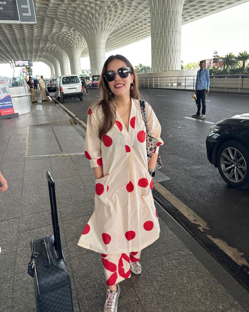 BOLLYWOOD POLKA-DOT CO-ORD SET