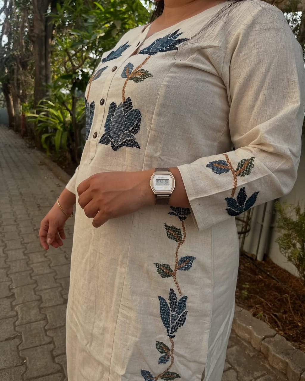 BEAUTIFUL WOVEN COTTON CO-ORD SET