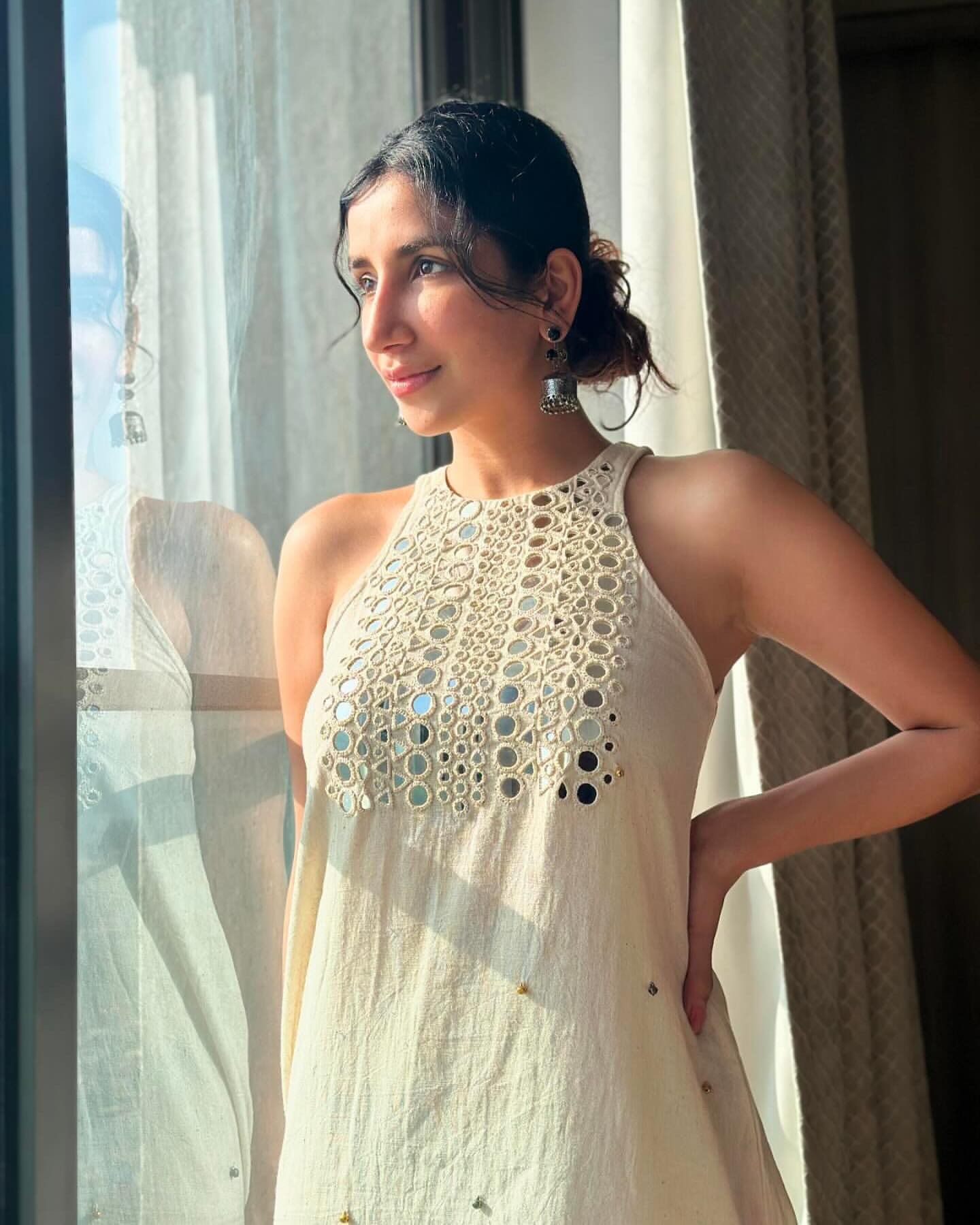 Sheesh Kurta Set