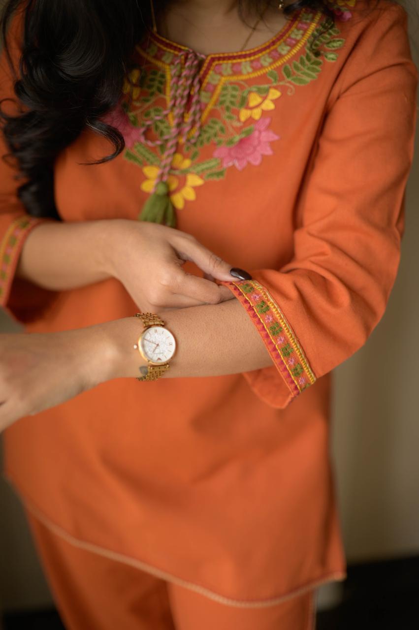 Premium Embroidered Co-ord Set