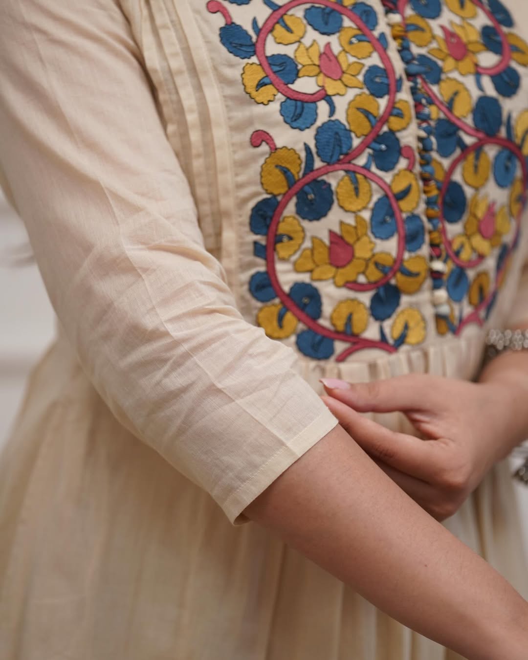 Kalamkari Pure Cotton Suit Set